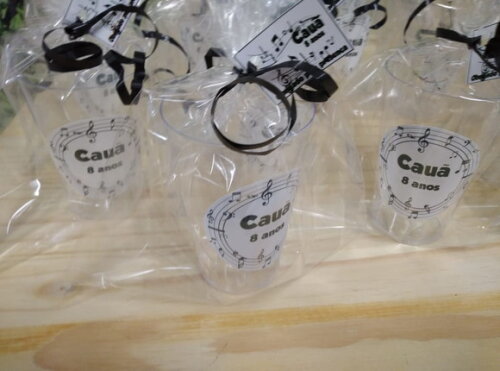 Musical Copo Personalizado e Embalado Pronta Entrega