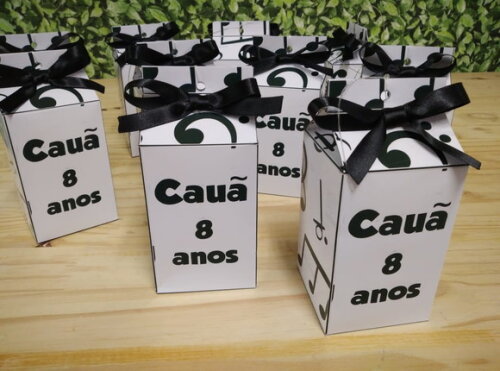 Musical Caixa Milk Personalizado 10 Unidades Pronta Entrega