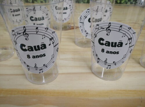 Musical Copos 300 m Personalizados Pronta Entrega