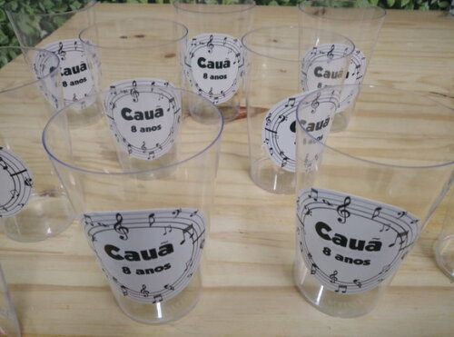 Musical Copos 300 m Personalizados Pronta Entrega