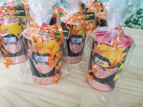 Naruto Cofrinho Personalizado Embalados Pronta Entrega