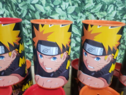 Naruto Cofrinho Personalizado Pronta Entrega