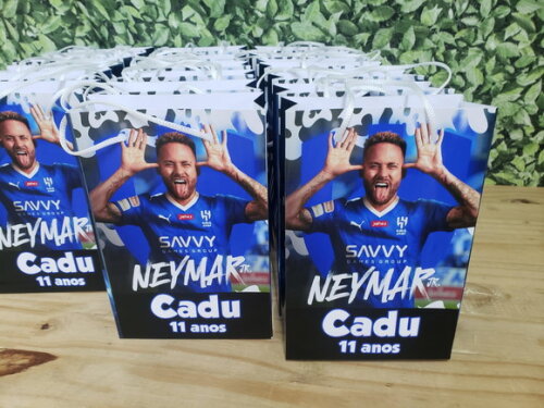 Neymar Sacola Personalizada Pronta Entrega