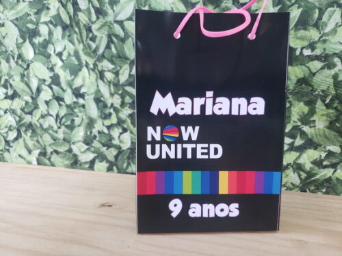 Now United Sacola Personalizada Pronta Entrega
