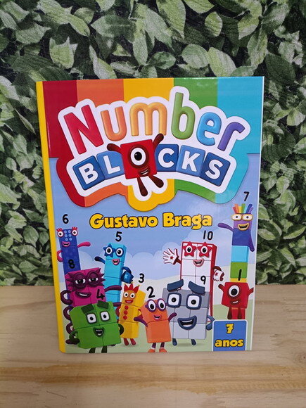 Number Blocks 4 Cadernos Brochuras 48 Fls Cada Personalizado