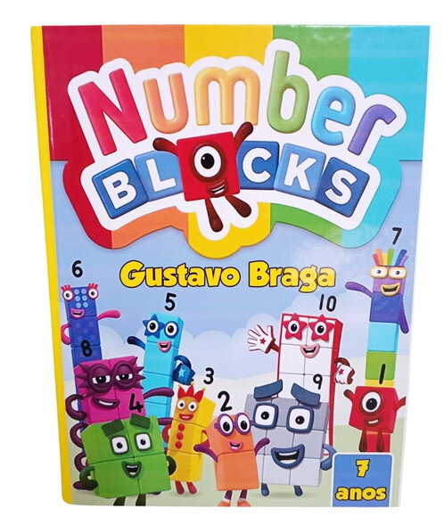 Number Blocks 8 Cad.brochura,1 Cad Desenho,1 Cad Caligrafia
