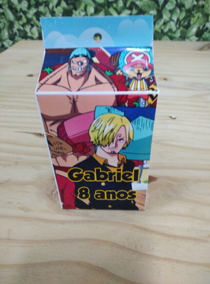 One Piece Caixa Milk Personalizada