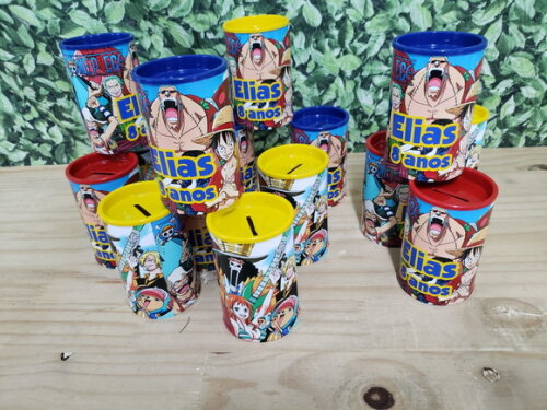 One Piece Cofrinhos Personalizados Pronta Entrega