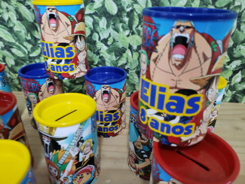 One Piece Cofrinhos Personalizados Pronta Entrega