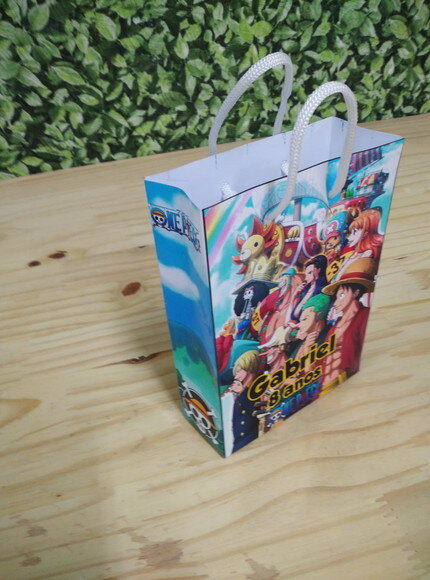 One Piece Sacola Personalizada Pronta Entrega