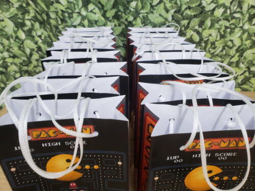 Pacman Sacola Personalizada Pronta Entrega