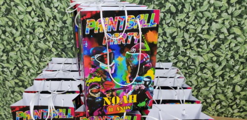 Paintball Sacola Personalizada Pronta Entrega