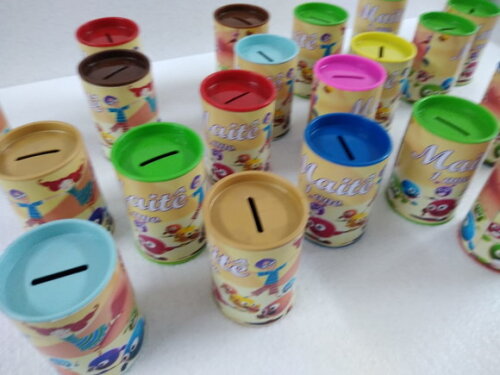 Palavra Cantada Cofrinhos Personalizados Pronta Entrega