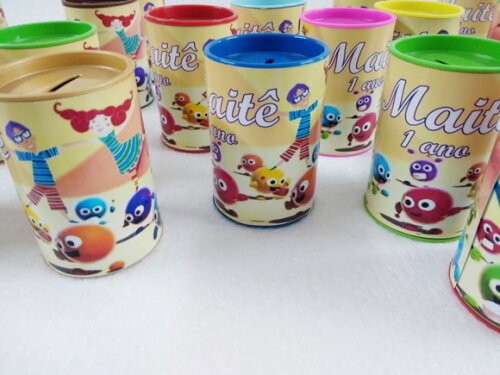 Palavra Cantada Cofrinhos Personalizados Pronta Entrega