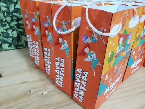 Palavra Cantada Lembrancinha Sacola Personalizada