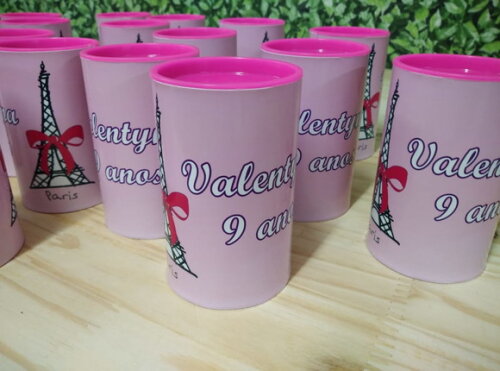 Paris Cofrinhos Personalizados Pronta Entrega