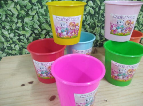 Patrulha Canina Baldinhos Personalizados Pronta Entrega