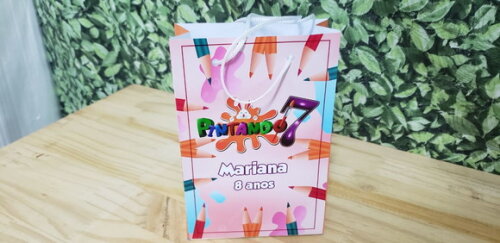 Pintando o 7 Sacola Personalizada Pronta Entrega
