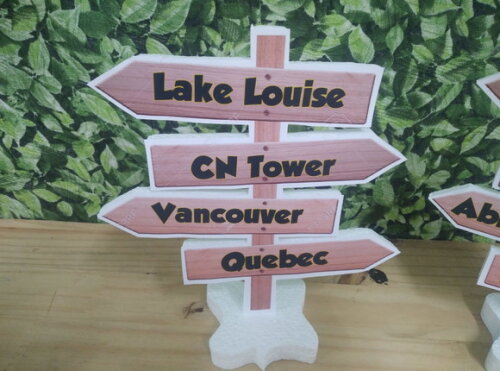 Placas Viagem Canadá Pronta Entrega