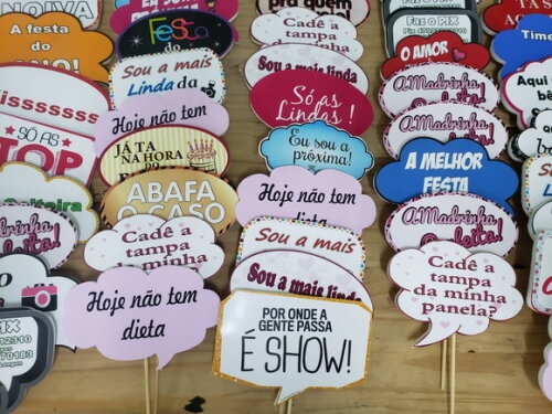 Plaquinhas Casamento Pronta Entrega