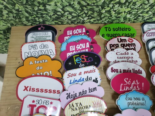 Plaquinhas Casamento Pronta Entrega