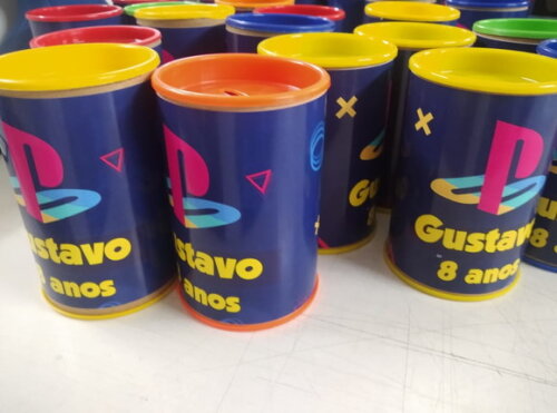 Playstation Cofrinhos Personalizados Pronta Entrega