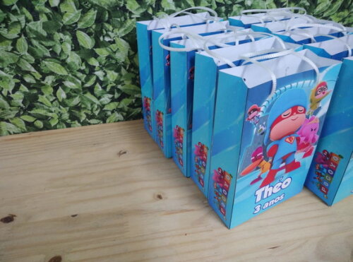 Pocoyo Sacola Personalizada Pronta Entrega