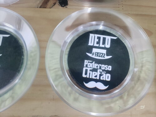 Poderoso Chefão Prato Sobremesa Personalizado