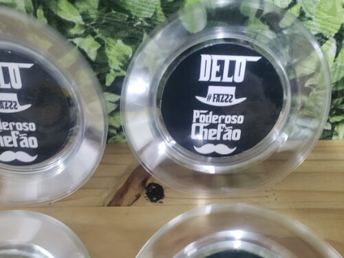 Poderoso Chefão Prato Sobremesa Personalizado