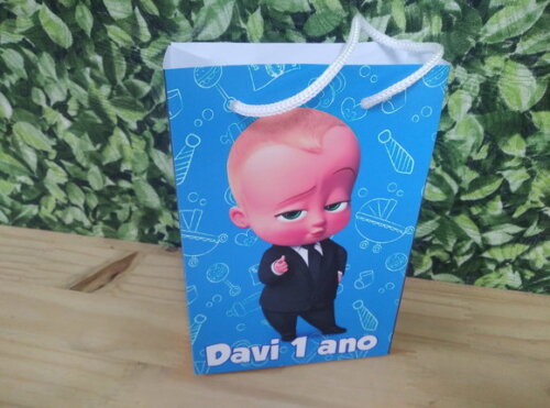 Poderoso Chefinho Sacola Personalizada Pronta Entrega