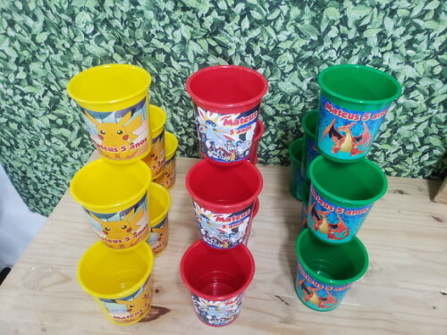 Pokemon Baldinhos Personalizados Pronta Entregas
