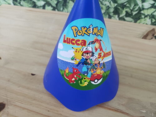 Pokemon Chapeuzinho Personalizado Pronta Entrega