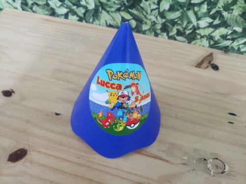 Pokemon Chapeuzinho Personalizado Pronta Entrega