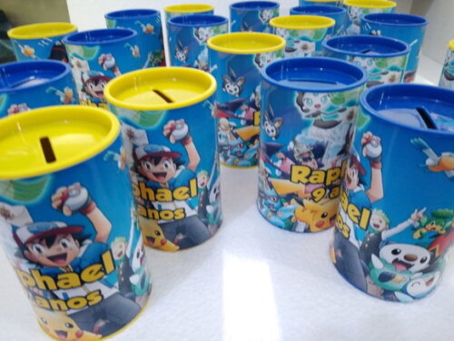 Pokemon Cofrinho Personalizado