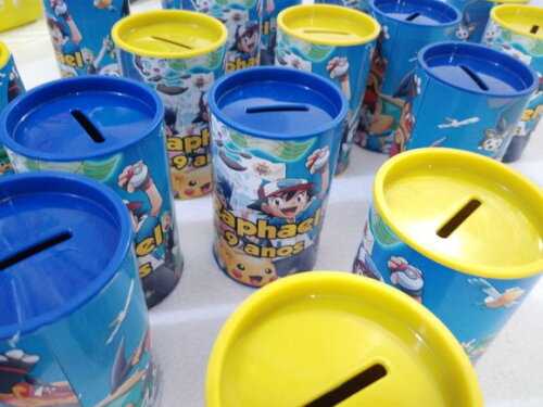 Pokemon Cofrinho Personalizado