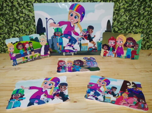 Polly Pocket Kit de Parede 6 Peças Pronta Entrega