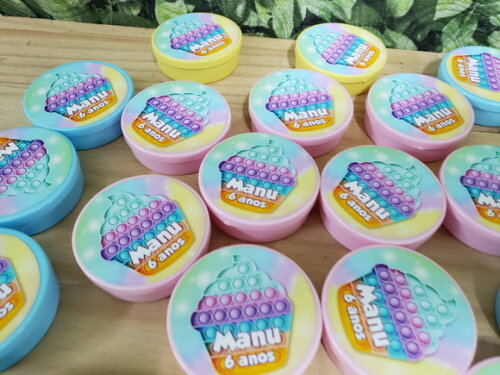 Pop It Latinhas Personalizadas Pronta Entrega