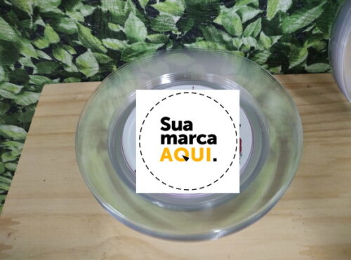 Prato Acrílico Refeição Personalizados Pronta Entrega