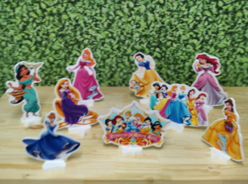 Princesas Disney Kit de Mesa Tipo Displays 9peças P Entrega