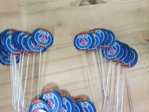 Psg Topper para Docinhos Personalizado 36 Unidades