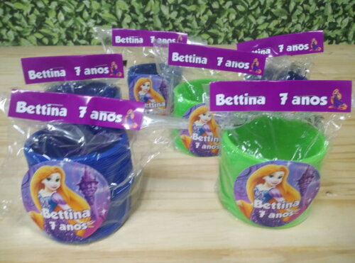 Rapunzel Lembrancinha Mola Maluca Personalizada ´p Entrega