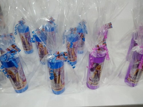 Rapunzel, Copos Lon Drink Personalizados e Embalados
