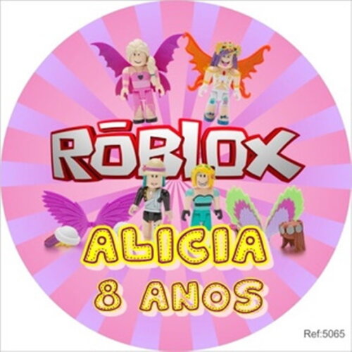 Roblox Adesivos Personalizados Meninas 5 cm Cada