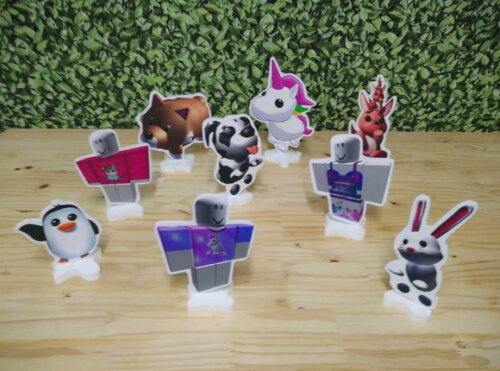 Roblox Adpot Kit de Mesa Displays 9 Peças Pronta Entrega