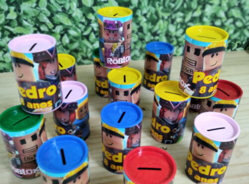Roblox Cofrinhos Personalizados Pronta Entrega