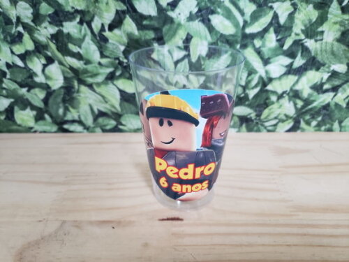 Roblox Copo Personalizado 300 ml Pronta Entrega