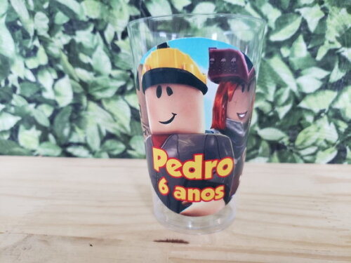 Roblox Copo Personalizado 300 ml Pronta Entrega