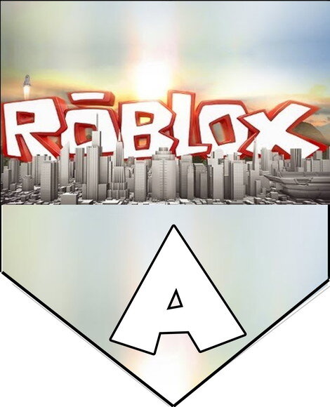 Roblox Faixa Varal Parabens + Nome Pronta Entrega