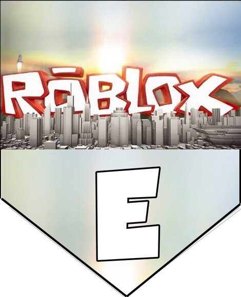 Roblox Faixa Varal Parabens + Nome Pronta Entrega