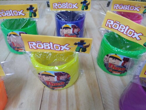 Roblox Lembrancinha Mola Maluca Personalizadas P Entrega